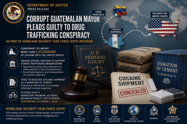 Exalcalde guatemalteco reconoce su implicación en tráfico de cocaína y apoyo a narcotraficantes 과테말라 전직 시장 코카인 밀수 공모 유죄 인정…공권력으로 마약조직 지원.png